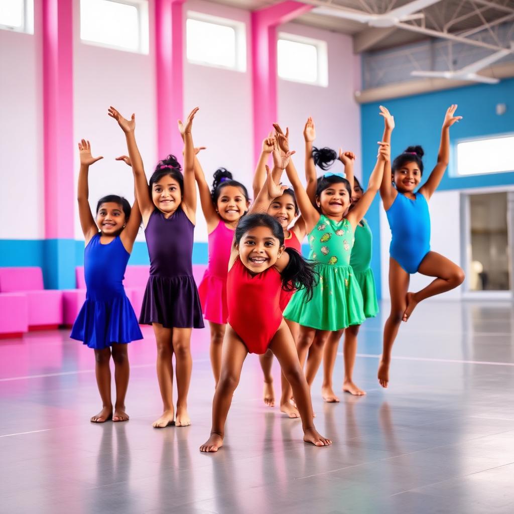 Happy Tumble Gym kids
